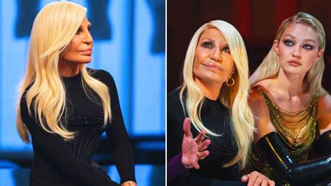 duna stella versace|donatella versace face what happened.